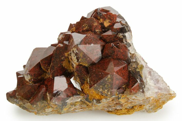 Thunder Bay Smoky Amethyst Cluster with Hematite - Canada #349924